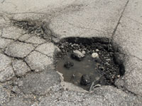 Tired of hitting the same pothole everyday? Do something about it!